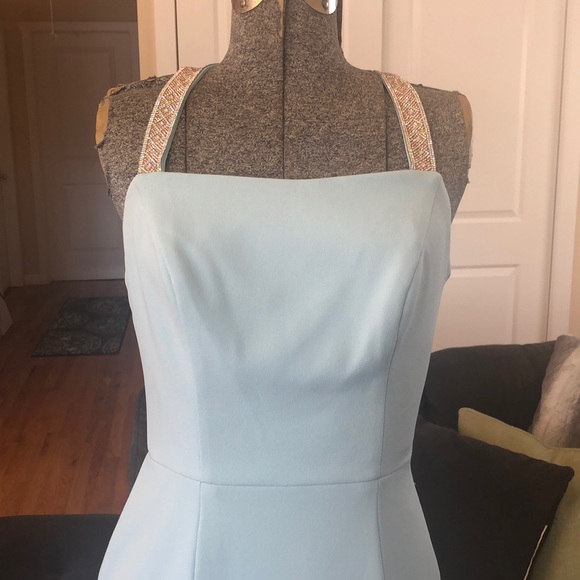 BLUE EVENING GOWN - Picture 3 of 10